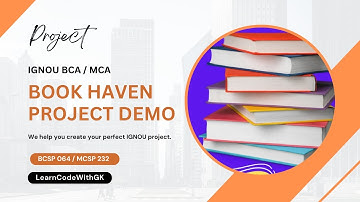 💻 BookHaven E-Commerce Project | Full Demonstration with Source Code | IGNOU  BCA / MCA Project 2025