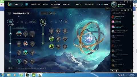 Hướng dẫn bảng ngọc bổ trợ LOL mới nhất
