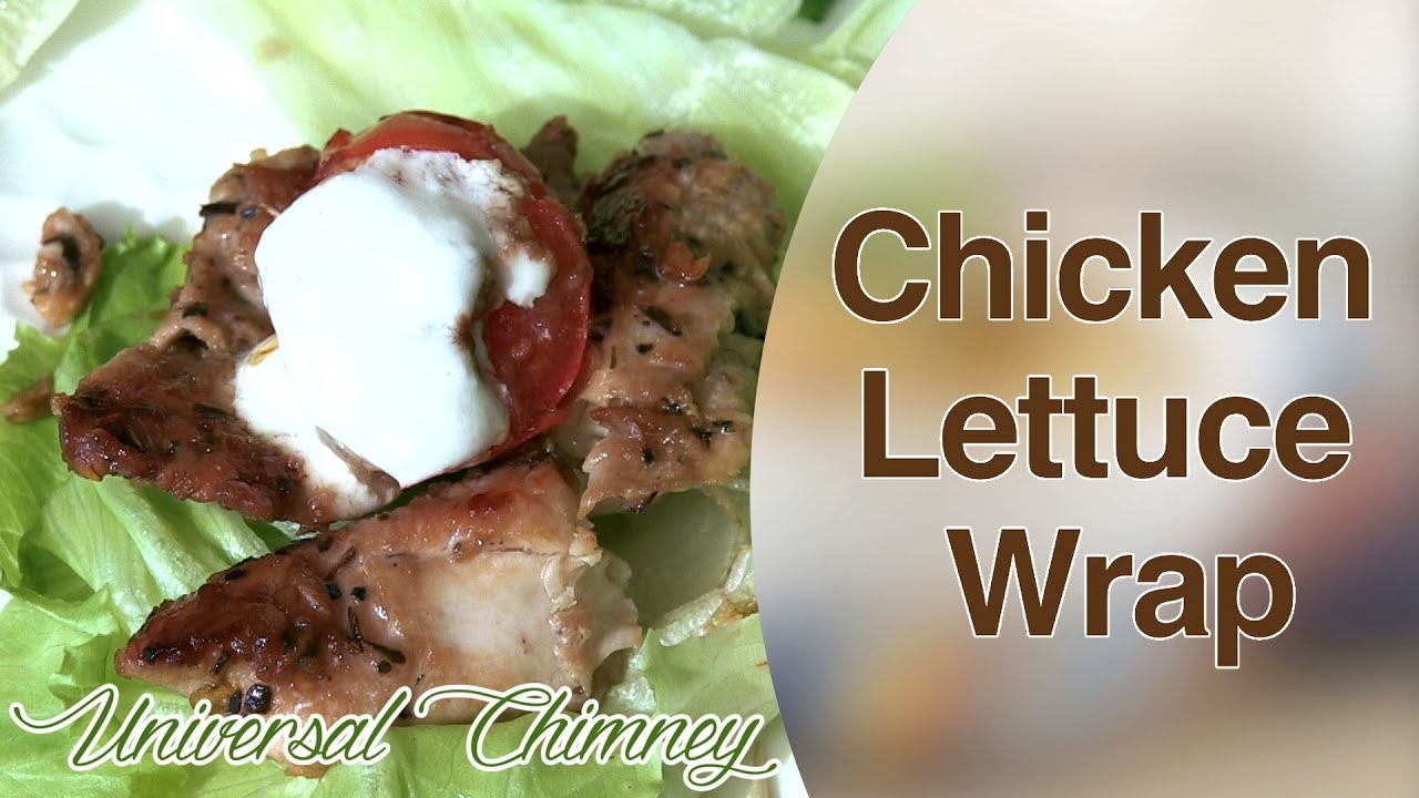 A Healthy Chicken Lettuce Wrap By Smita || Universal Chimney | India Food Network