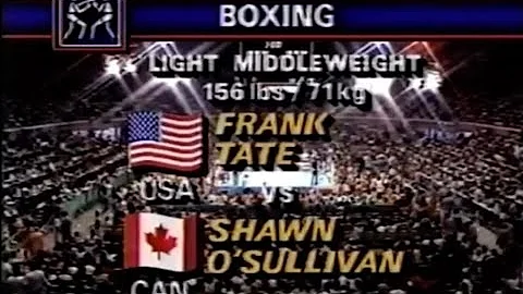 Frank Tate vs. Shawn OSullivan 1984 Olympic Final ...