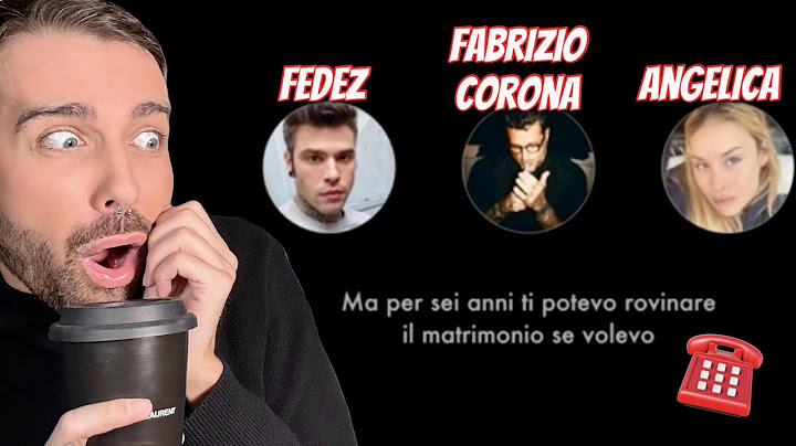 🚨LA TELEFONATA TRA FEDEZ, ANGELICA E FABRIZIO CORONA!🚨 | Spillin’ the tea🥤