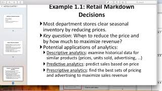 BUSINESS ANALYTICS INTRODUCTION