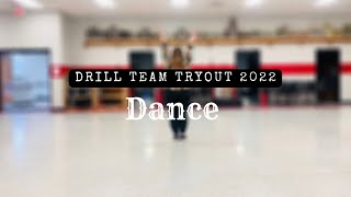 Dance and Flag Parts Tryout 2022