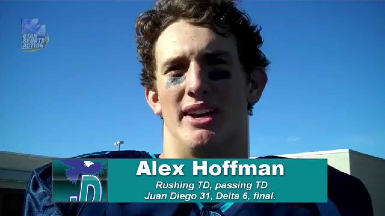 3A prep football playoffs Alex Hoffman's (Juan Diego Soaring Eagles