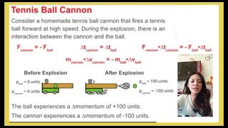 Momentum Conservation And Explosion Analysis