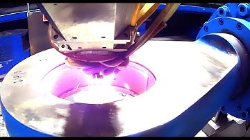 Rivestimento tramite LASER CLADDDING su pistone idraulico