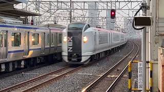 【E259系通過もあり】E231系0番台 中央総武線 各駅停車 津田沼行き 市川駅 発車