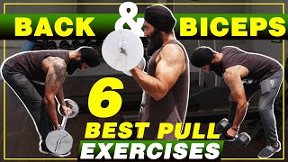 Free Weight PULL EXERCISES for Muscle Building | PULL-PUSH WORKOUT Episode 1
