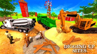 Wooden House Construction Simulation 3D | House Construction | ,Android Gameplay screenshot 1