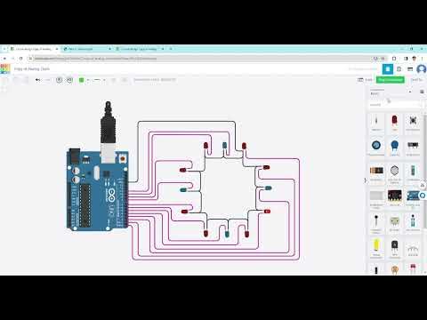 Circuit design Analog Clock with Second in Tinkercad. - YouTube