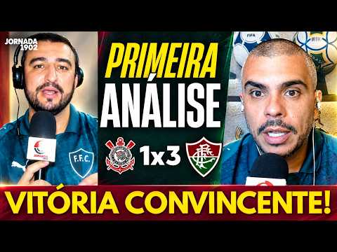 📊 FLUMINENSE PLAYS A GREAT GAME AT THE ARENA! HULK PUTS ON A SHOW! MARCÃO GOT IT RIGHT!