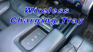 Wireless Charging Tray Install (2020 Toyota Tundra)