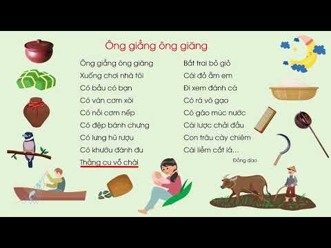 Video Ông giẳng ông giăng - Tiếng Việt lớp 1 - Bộ Cánh Diều... - youtube
