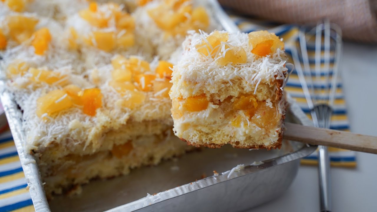 ESSE BOLO GELADO VAI TE SURPREENDER | ABACAXI COM COCO | MOLHADINHO