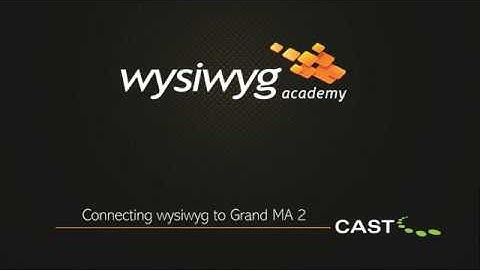 Connecting wysiwyg to GrandMA 2 Consoles