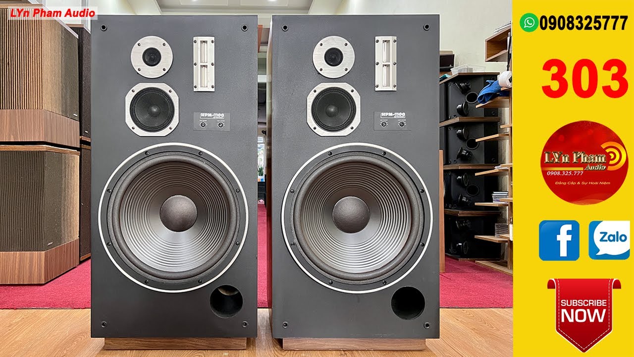 Pioneer HPM 1100 Model TOP Đầu Của Hãng Cực Hiếm Nguyên bản đẹp xuất sắc | LYN PHAM AUDIO