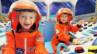 Space Adventure and more funny stories for kids with Katya and Dima