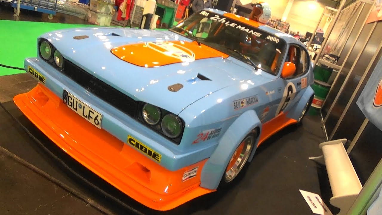 Ford Capri Gulf Racing Racing Essen Motor Show 19 Youtube