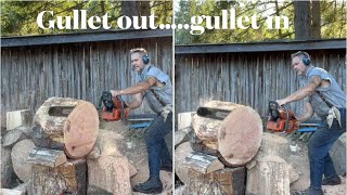 Best Chainsaw Cutting Test on YouTube ,  SHOCKING RESULTS!