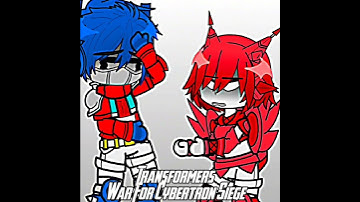 OP and Elita 1 Relationship in a Nutshell #short #transformersgacha #gachaclub #relationship