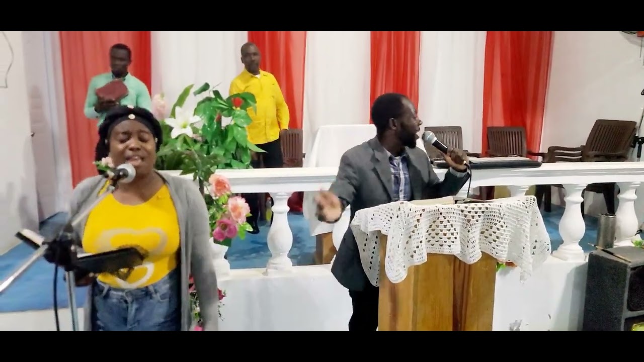 L'église de Dieu dirige pa Pasteur jeannot juillet jén nuit de rio san juan