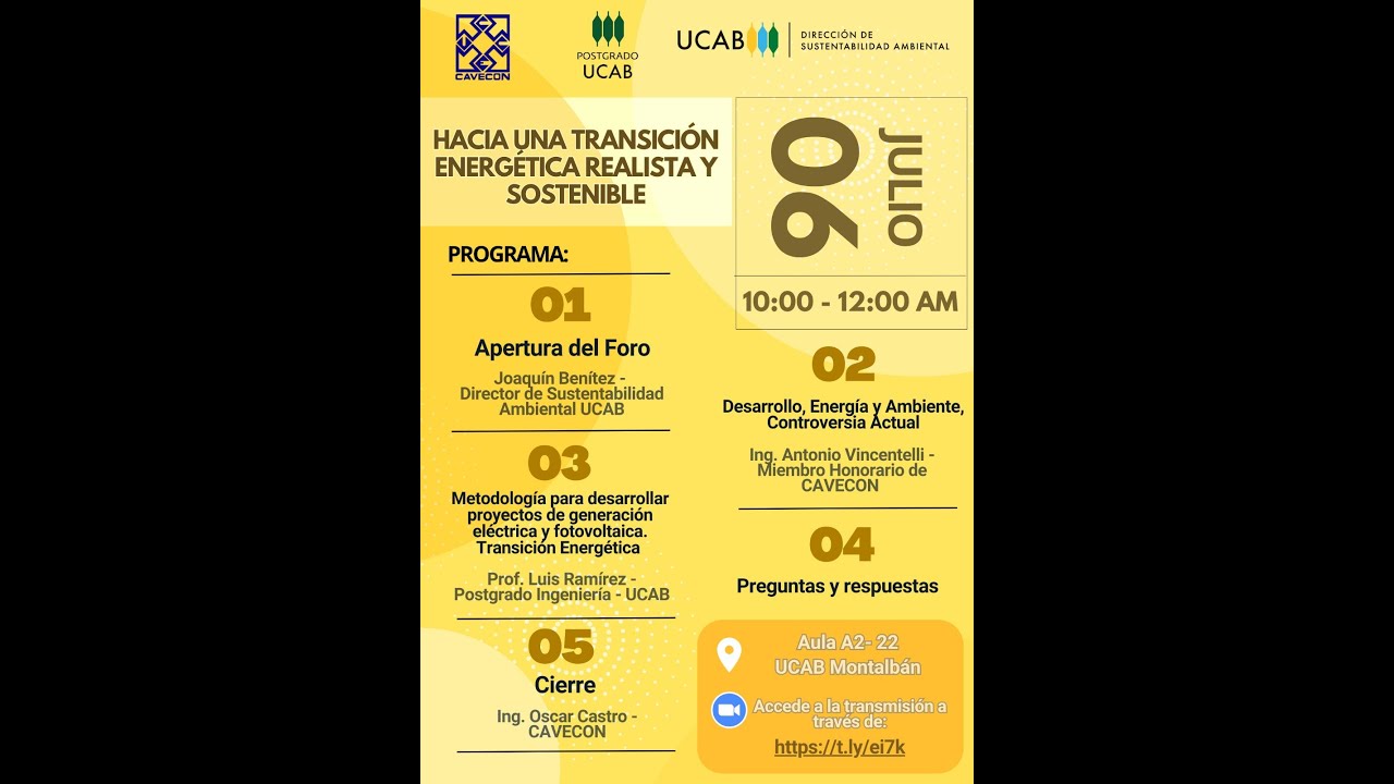 Foro: Hacia una transición energética realista y sostenible - YouTube