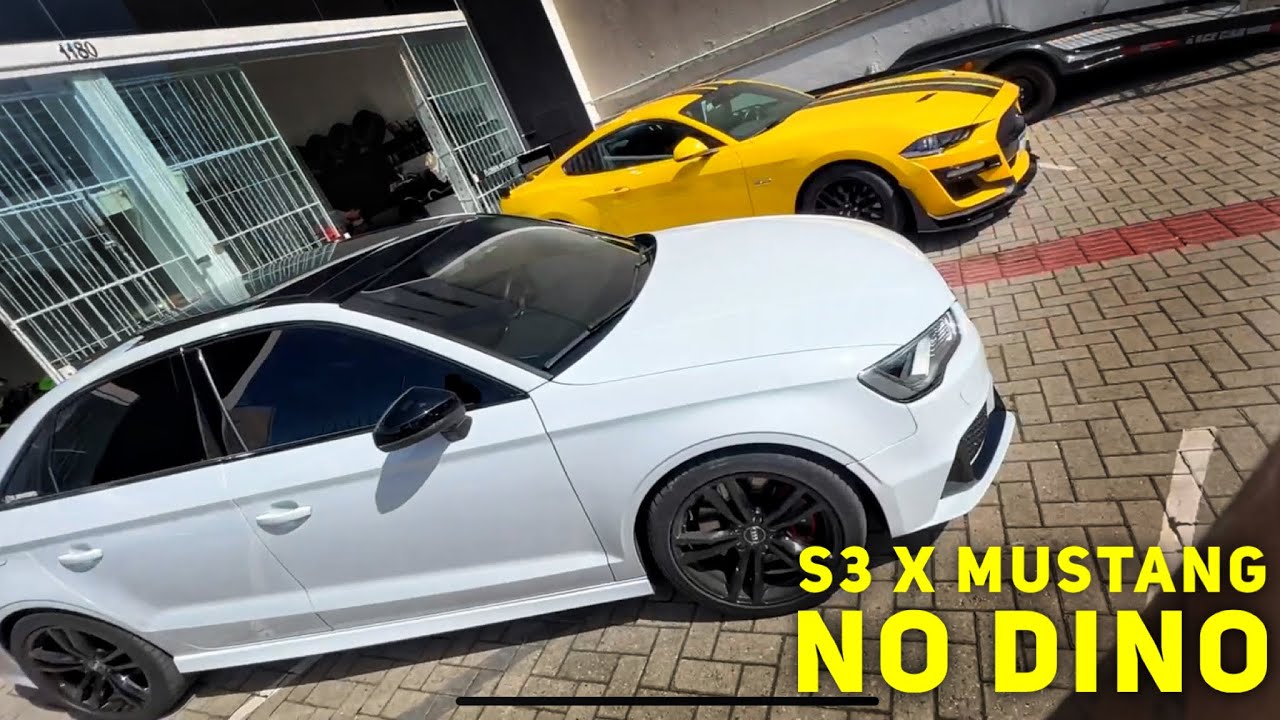 MUSTANG x S3 mais rápida DO BRASIL, QUAL É MAIS FORTE ?