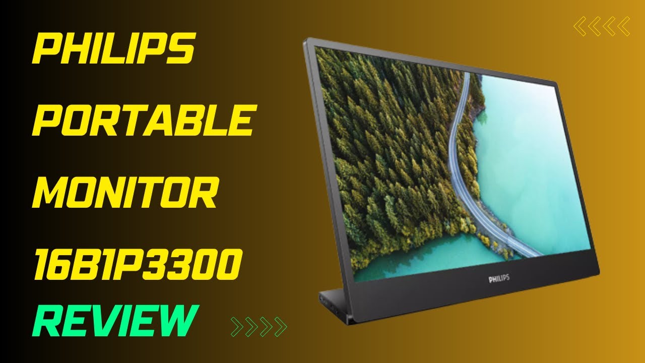 Philips Portable Monitor 16B1P3300 The Ultimate OnTheGo Display