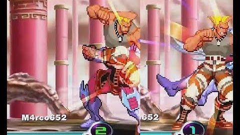 MvC2: Tenderloin - Guile 2x Ambiguous Corner Crossup 100% Sequence .:8.18.22:.