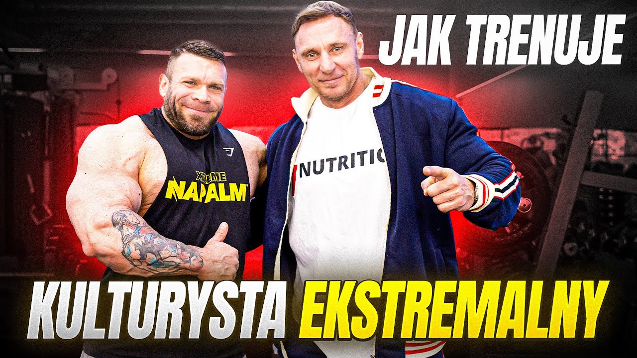 Od prowadzącego zajęcia fitness do kulturysty ekstremalnego!  Fryta x Marcin Zieliński