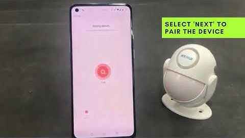 Smiledrive Smart Motion Sensor Alarm WiFi Movement Detector with Remote Security System Installation