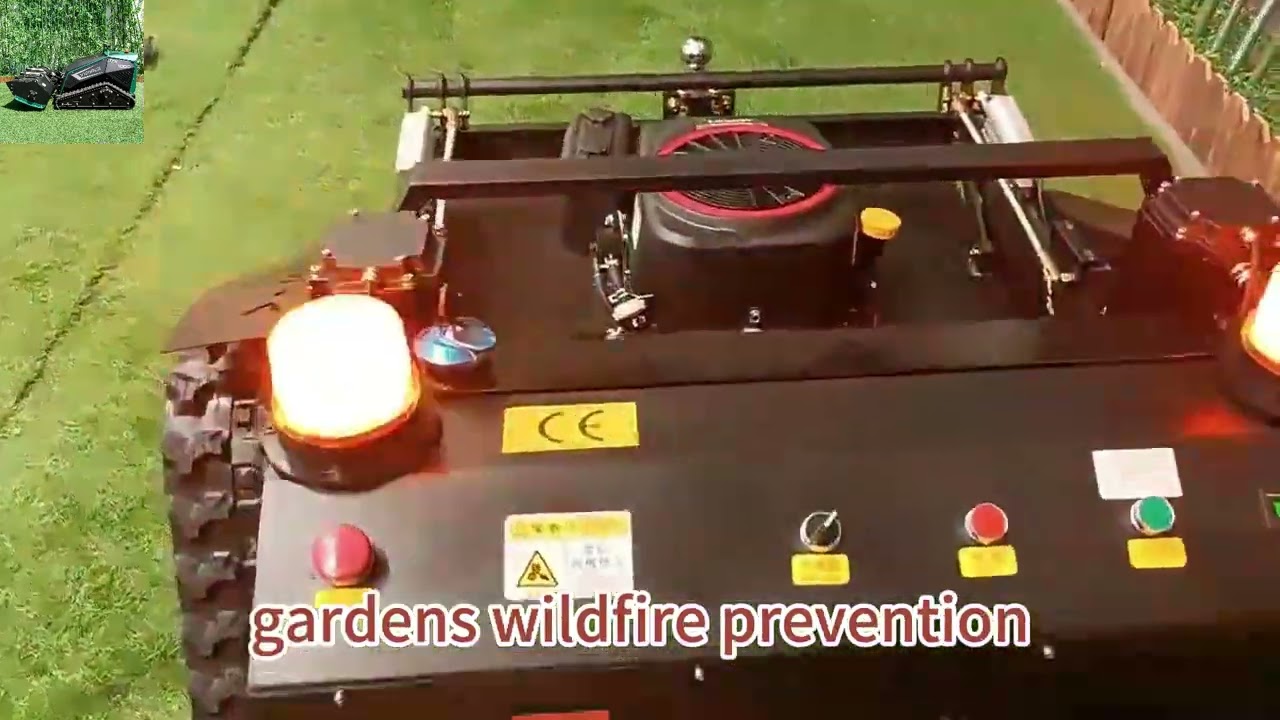 Affordable remote control wheeled bush trimmer for sale with best price