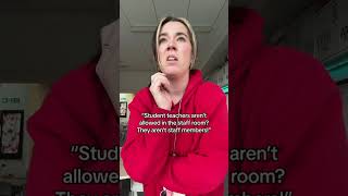 The fact so many student teachers have had this experience makes me so sad #teacher #teache