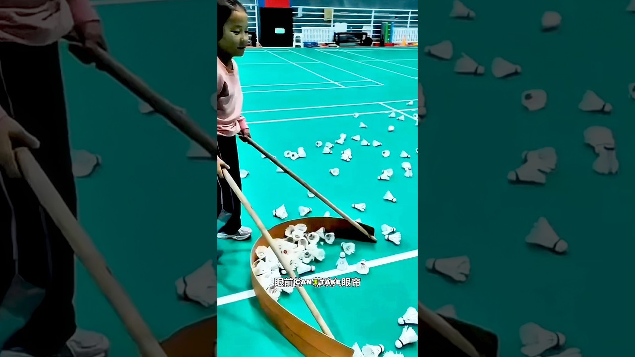 She Just Wanted One Shuttlecock! 🏸🥺 #Shorts
