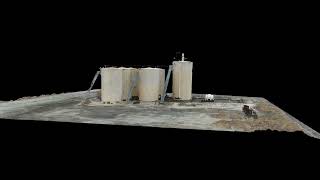Aerial 3D Texture Model Wellpad For Inspections