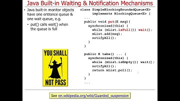 Java Coordination Methods