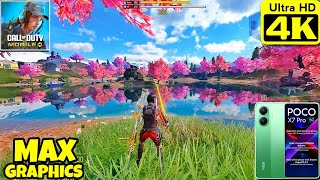 POCO X7 PRO 🔥 CODM MAX GRAPHICS GAMEPLAY TEST | 27 Kills Solo vs Squad 