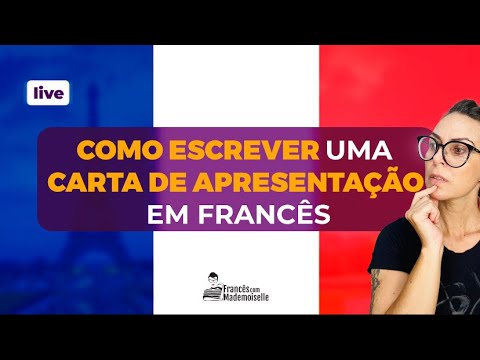 CARTA DE APRESENTAÇÃO EM FRANCÊS