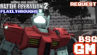 Gundam Battle Operation 2 Request: RGM-79 GM With Beam Spray Gun