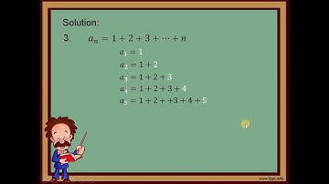 Pre-Calculus: Sequence and Series