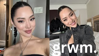 GRWM to take content: makeup, hair, outfit!