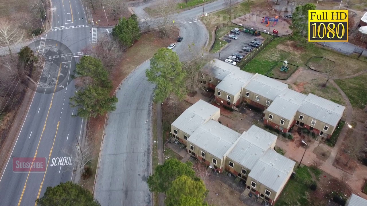 ATLANTA HOODS DRONE 2021 THOMASVILLE HEIGHTS FOUR SEASONS (FOREST COVE APARTMENTS) YouTube