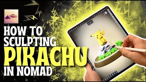 How to Sculpting a Pikachu with Nomad - Pokemon Character’s | Part 2