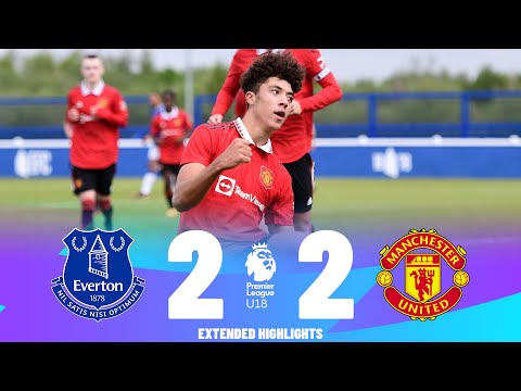 Man United vs Everton | What a Comeback From Everton | Highlights | U18 Premier League 06-05-2023