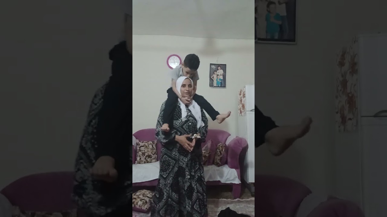 الرحمه فين من مسوليه البيت 🏠 🏡 والأطفال الثلاته 