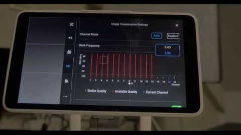 How to switch from 2.4 to 5.8 Ghz on phantom 4 ? info inside