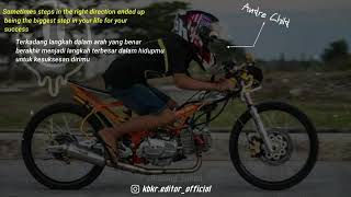 STORY WA DRAG BIKE KEREN DAN KECE !!