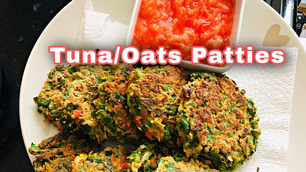 How to make Easy Tuna Oatmeal Patties Healthy Quick Recipe