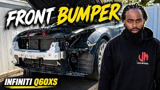 How to Remove a infiniti Q60 G37 Coupe Front Bumper