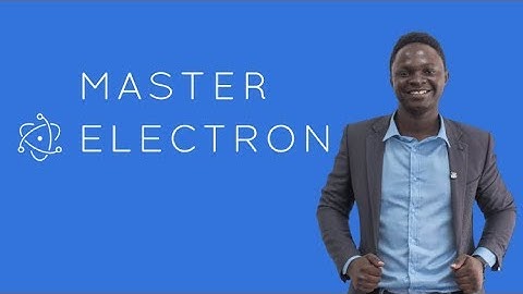 FREE!! Learn Electron JS Framework: Build Advanced Desktop Apps With HTML, CSS and Javascript